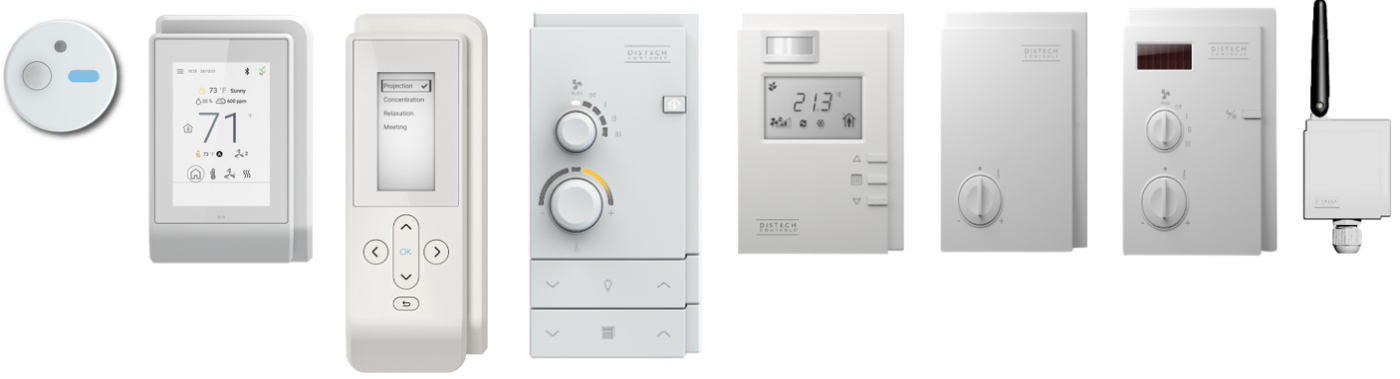 how to use distech controls thermostat
